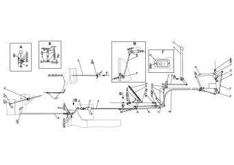 МТЗ 1221 Управление подачей топлива реверс схема фото